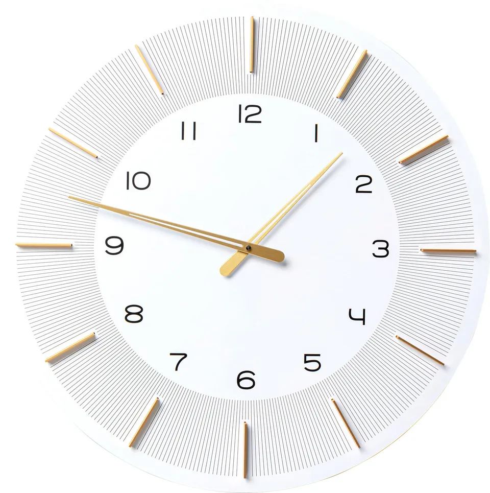 kare-design-wanduhr-lio-wei-60-cm-retro-quarzuhr image 1
