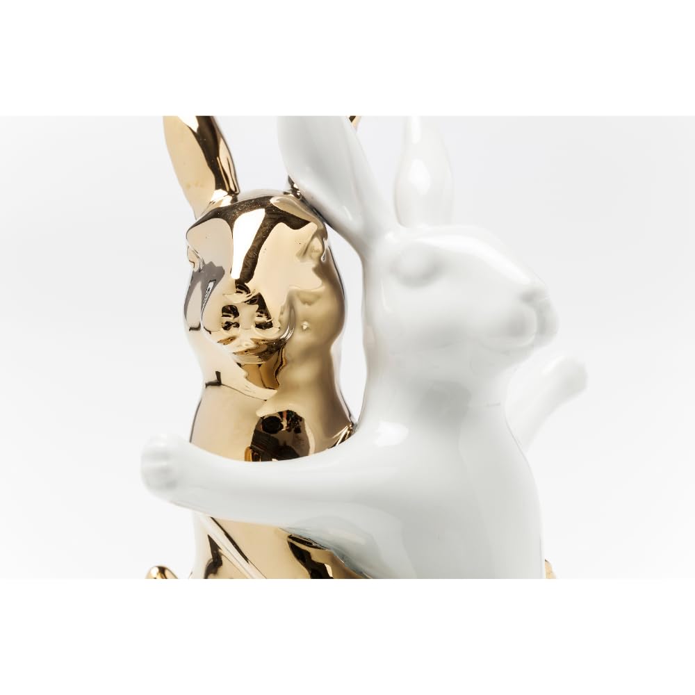 kare-design-hugging-rabbits-deko-figur-wei-gold-25x15x12-cm image 6