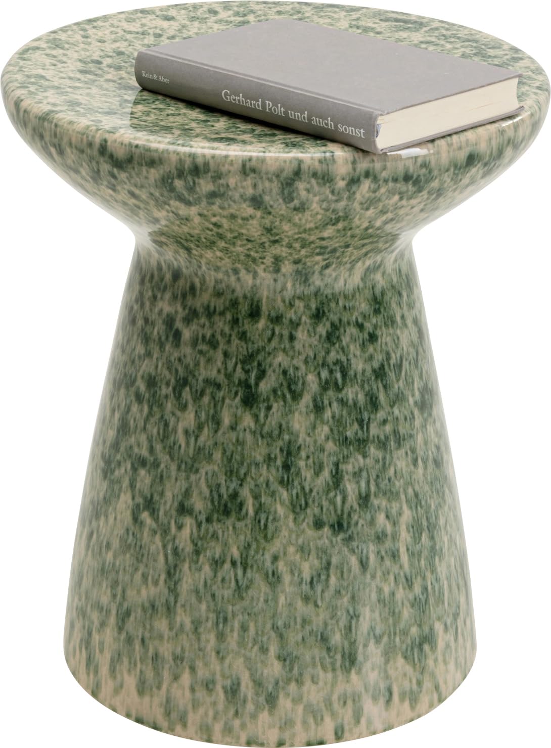kare-design-beistelltisch-arrivato-gr-n-36-cm-durchmesser-keramik image 2