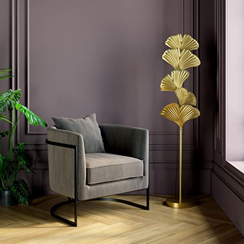kare-design-stehleuchte-yuva-gold-160cm-ginkgo-bl-tter-44x30x160cm image 6