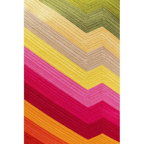 kare-design-artistic-zig-zag-kissen-mehrfarbig-50x50-cm-mit-f-llung image 7