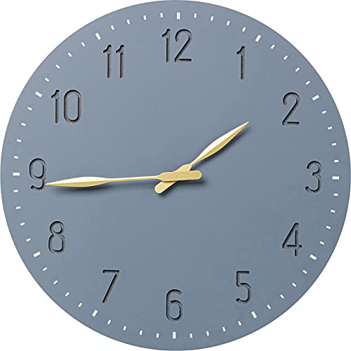 kare-design-mailo-wanduhr-grau-gold-50-cm image 6