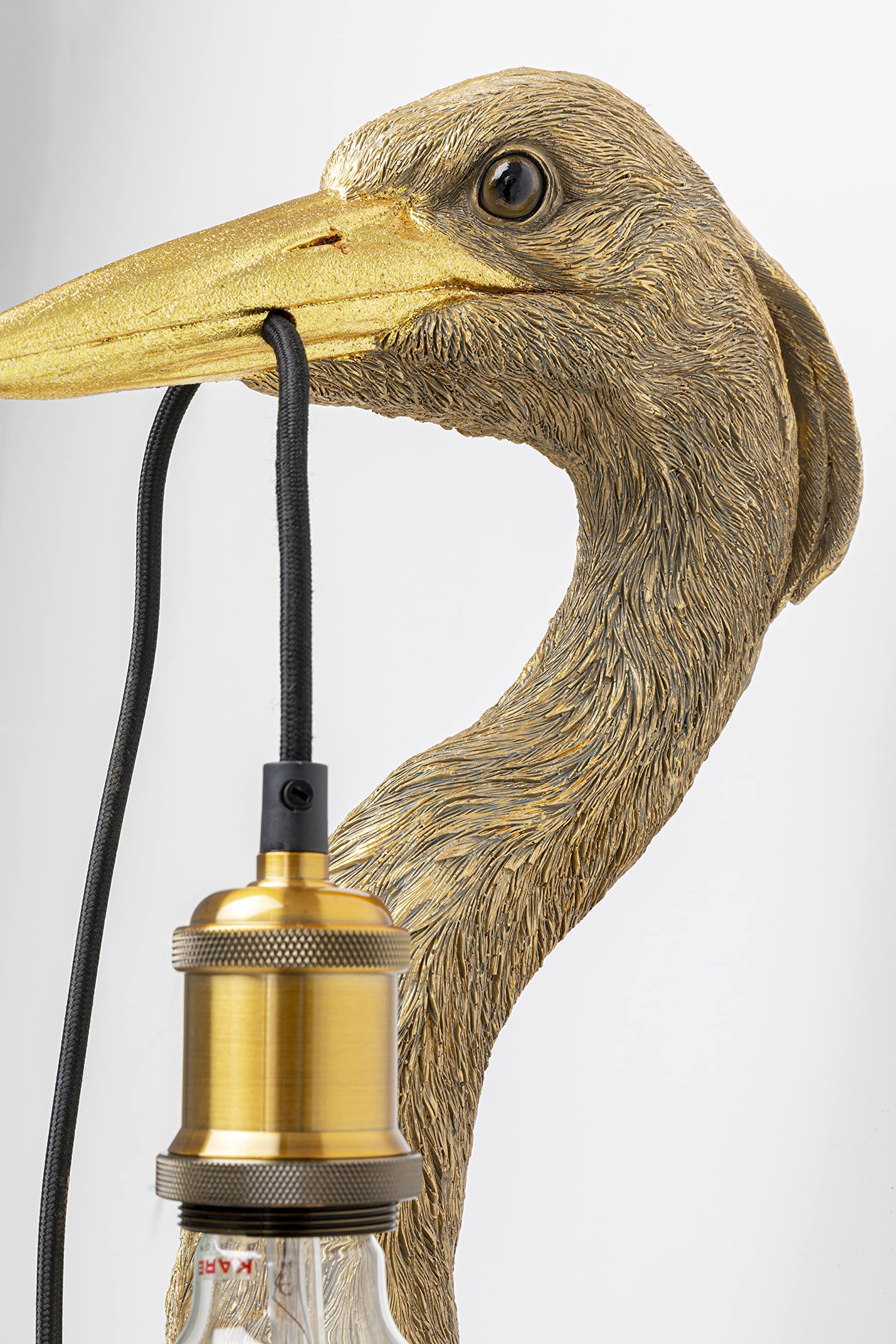 kare-design-wandleuchte-reiher-gold-57-cm-kunstharz-lampe-indirektes-licht image 5
