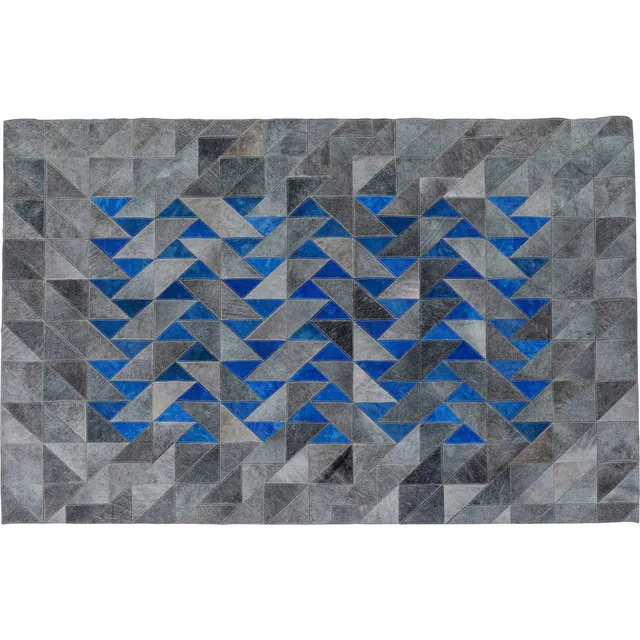kare-design-teppich-triangle-grau-170x240-cm image 1