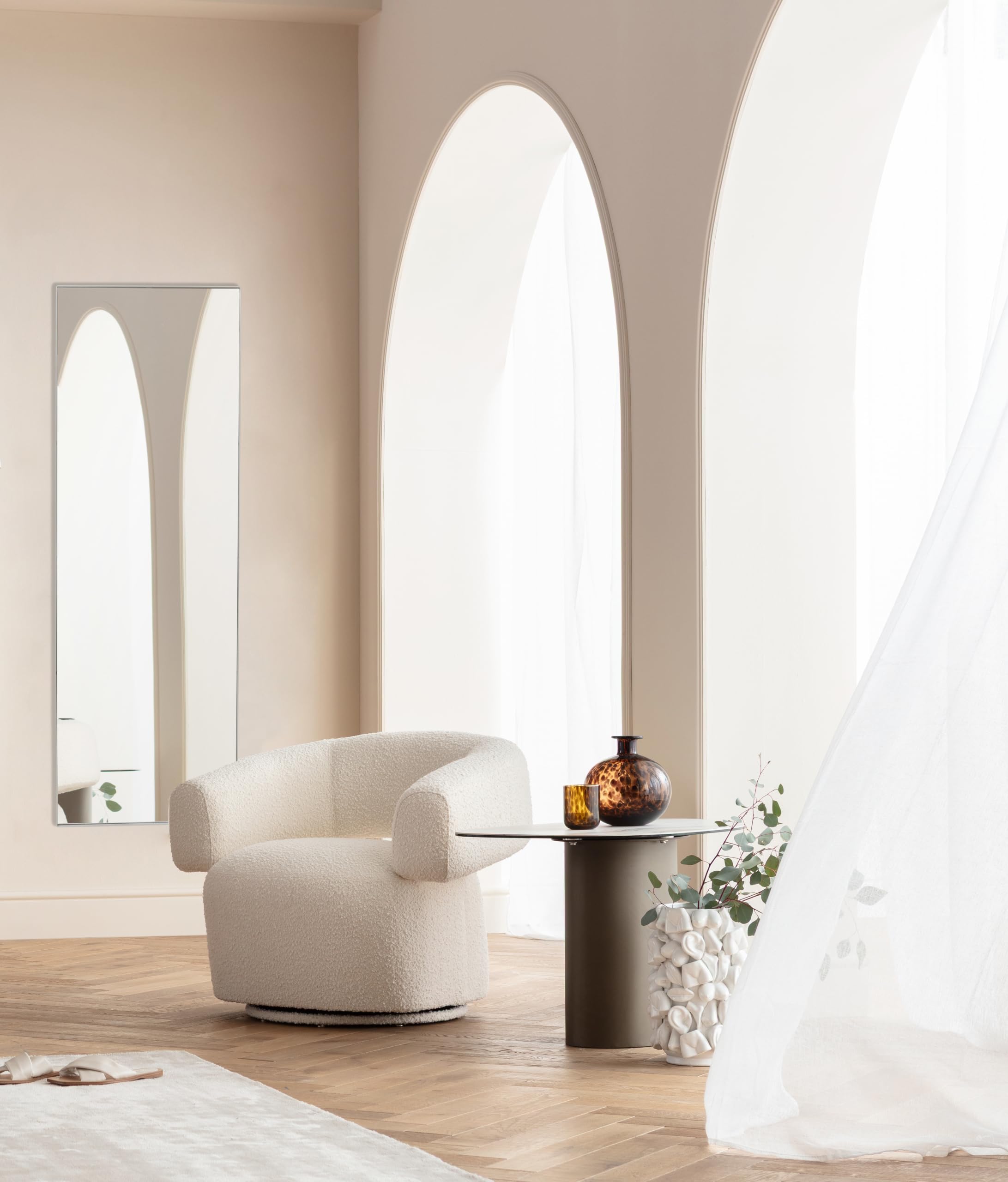 kare-design-starlet-wandspiegel-greige-200x70-cm image 2