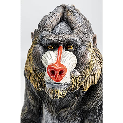 kare-design-deko-figur-sitting-madrill-37cm-tierfigur-affe-bunt image 8