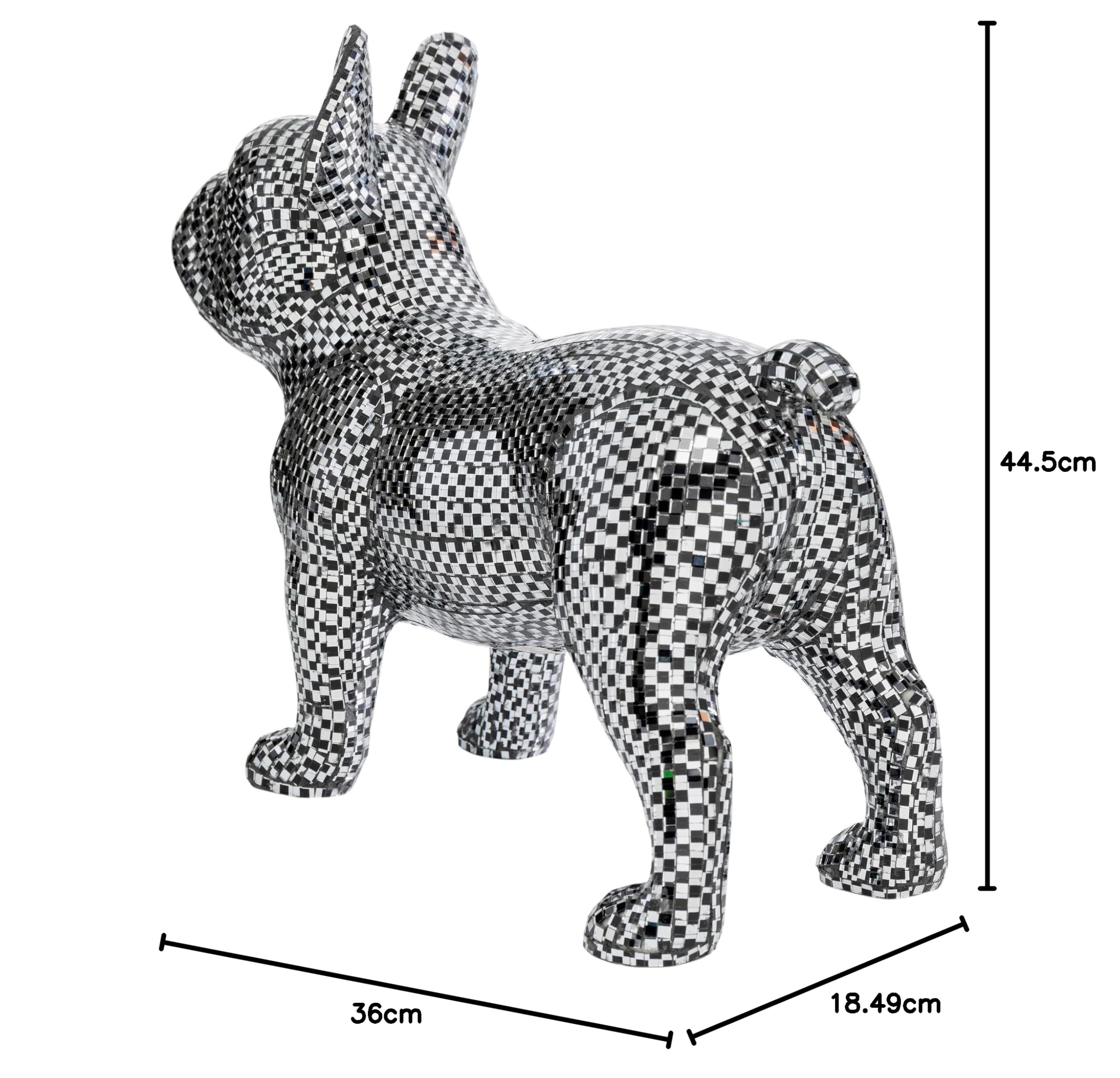 kare-design-deko-figur-bulldog-disco-verspiegelt-36x45x19-cm image 7