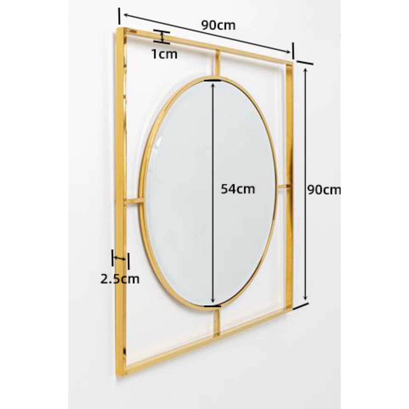 kare-design-spiegel-standford-gold-runder-wandspiegel-90-cm-mit-edelstahl-rahmen image 4