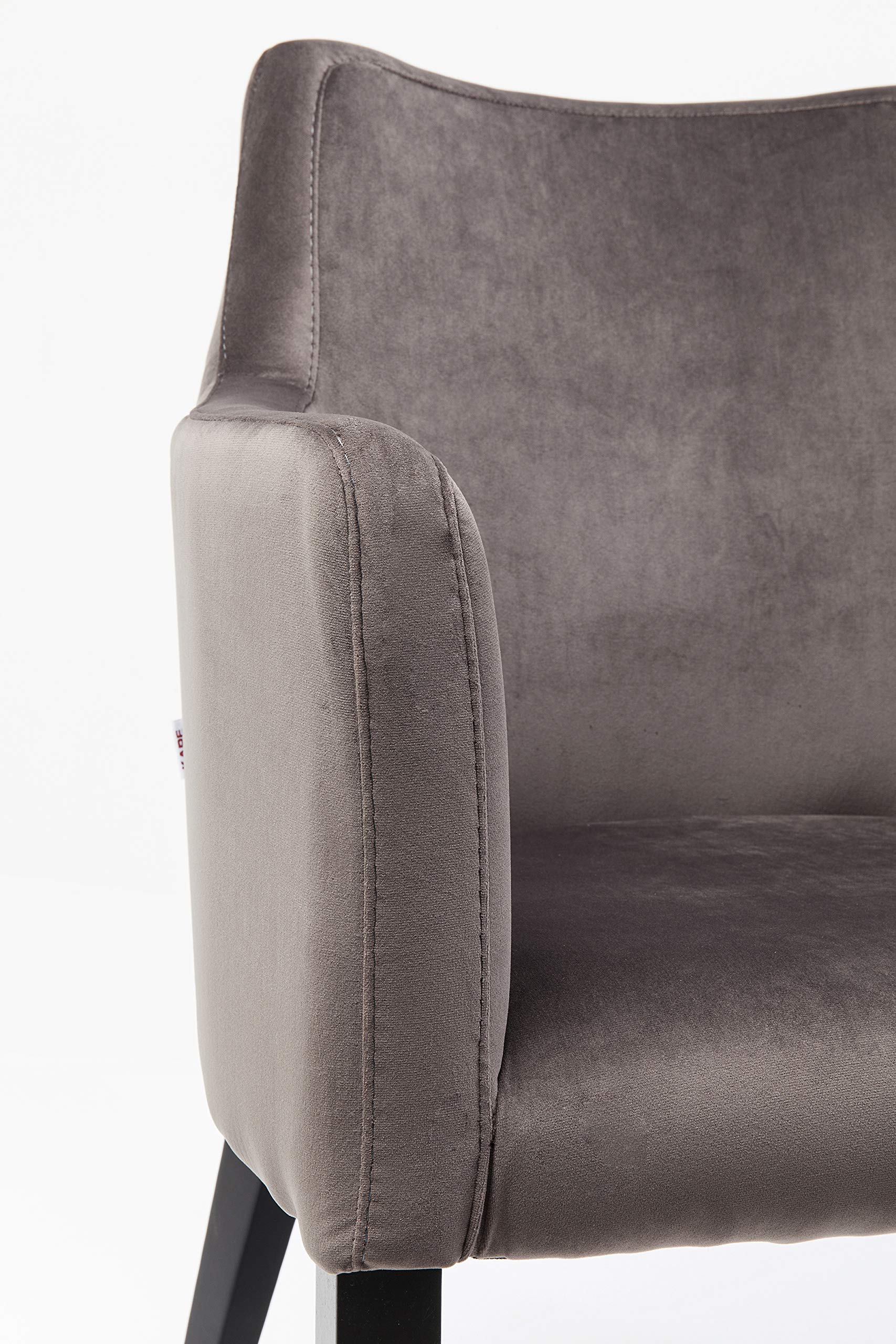 kare-design-mode-armlehnstuhl-grau-samtoptik-87x58x67cm image 4