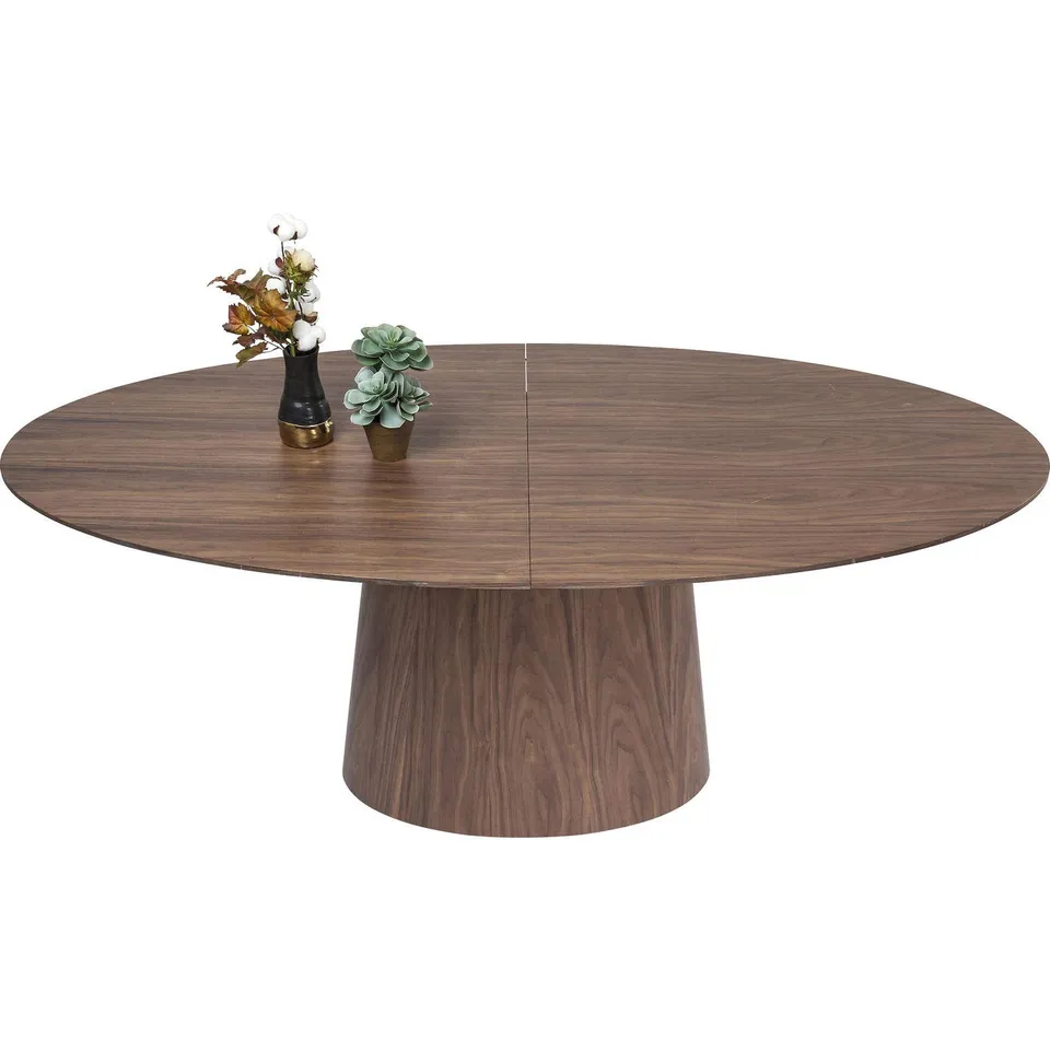 kare-design-benvenuto-walnut-ausziehtisch-oval-200-250-cm-6-8-personen image 1