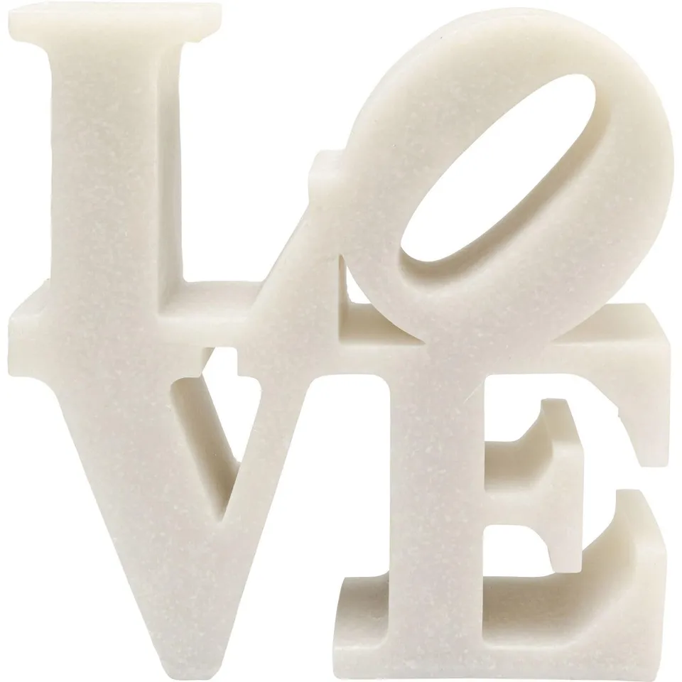 kare-design-deko-objekt-soft-love-wei-polysandstein-19x19x6-cm image 1