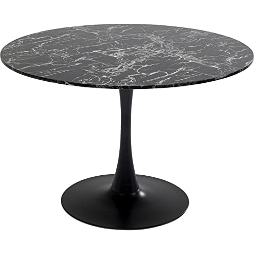 kare-design-tisch-veneto-schwarz-rund-d110-cm-marmoroptik-73x110x110-cm image 5