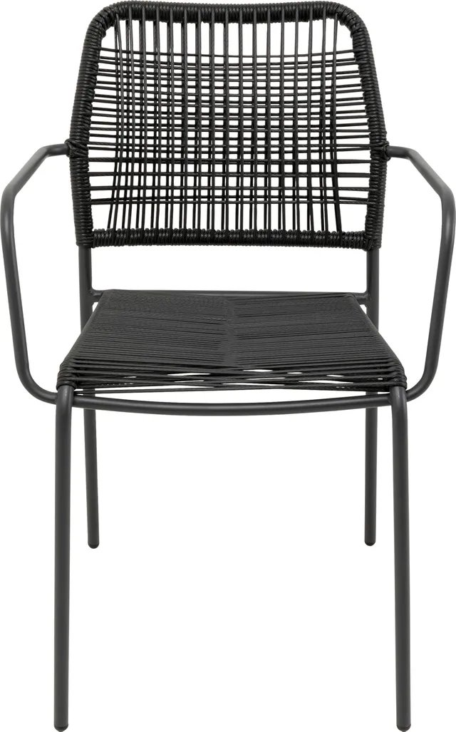 kare-design-stuhl-madagascar-mit-armlehnen-schwarz-85x54x62-cm-outdoor image 1