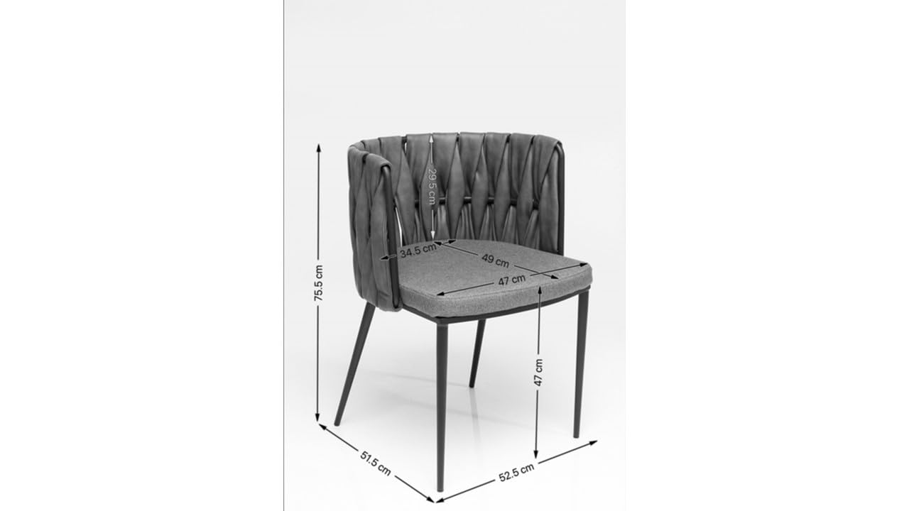 kare-design-armlehnstuhl-cheerio-gelb-75x55x52-cm-flechtstuhl-mit-kissen image 3