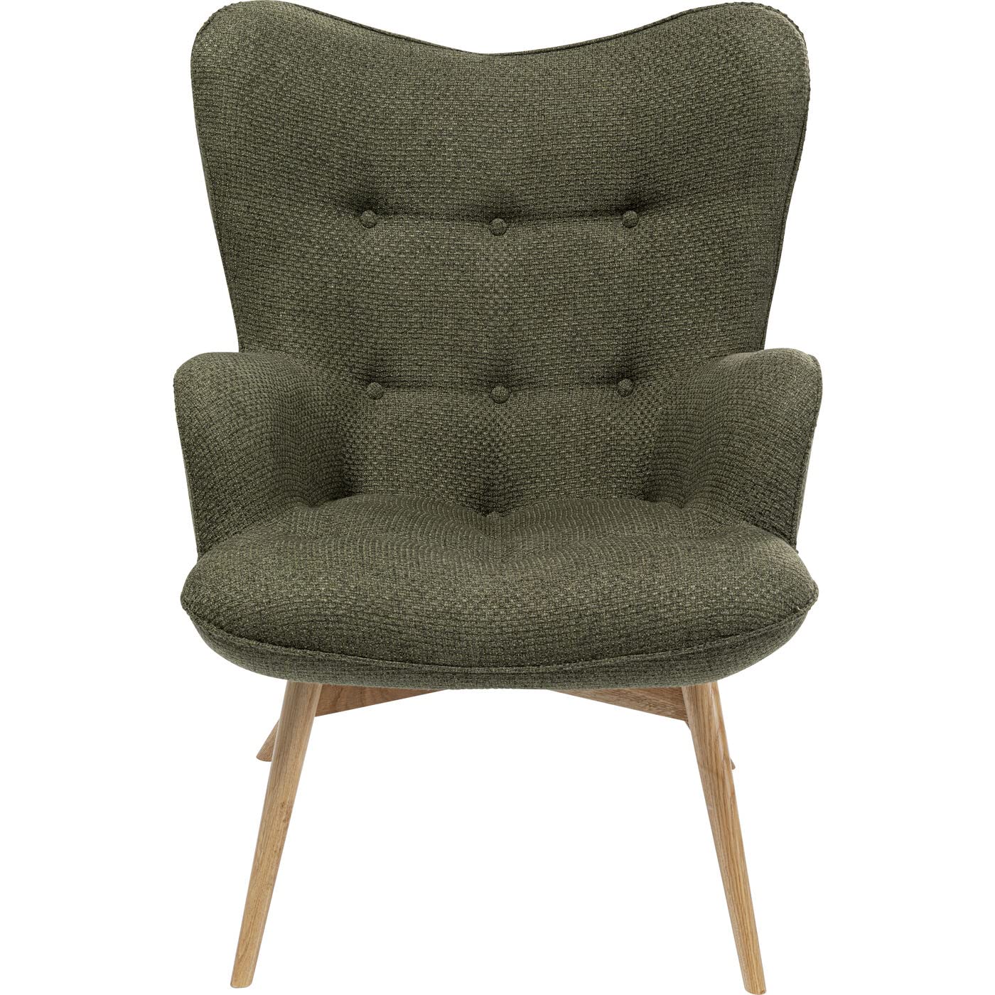 kare-design-vicky-dolce-sessel-gr-n-retro-ohrensessel image 1