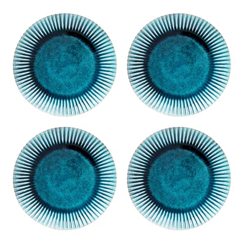 kare-design-teller-azur-rim-essteller-set-4-teilig-blau-28-8-cm-steingut image 6