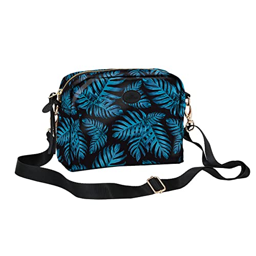 cedon-shopper-philodendron-blue-faltbare-einkaufstasche image 7