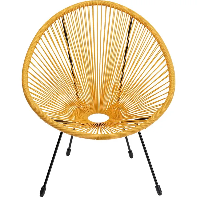 kare-design-sessel-acapulco-stuhl-gelb-85x73x78-cm-indoor-outdoor image 1