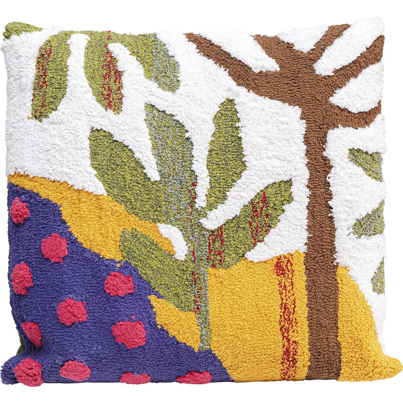 kare-design-tufted-trees-kissen-50x50-cm-mit-rei-verschluss image 1