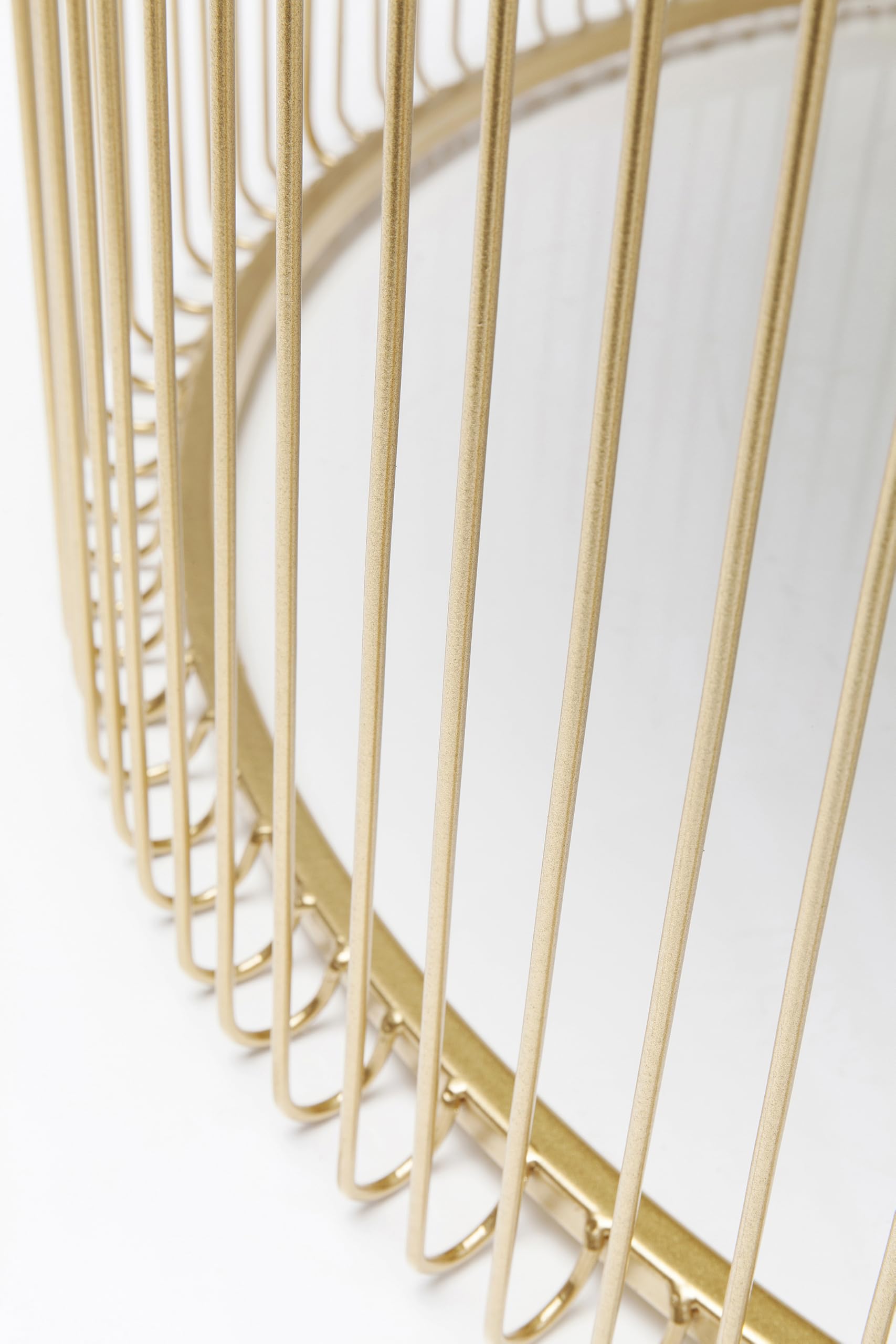 kare-design-wire-uno-couchtisch-brass-rund-80-cm-glasplatte image 4