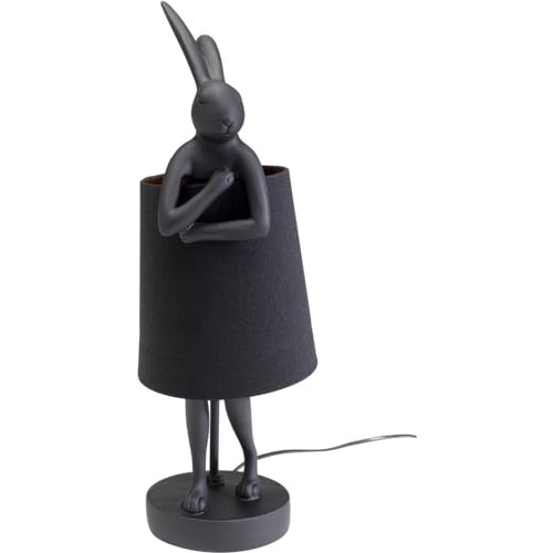 kare-design-tischlampe-animal-rabbit-matt-schwarz-50-cm image 6