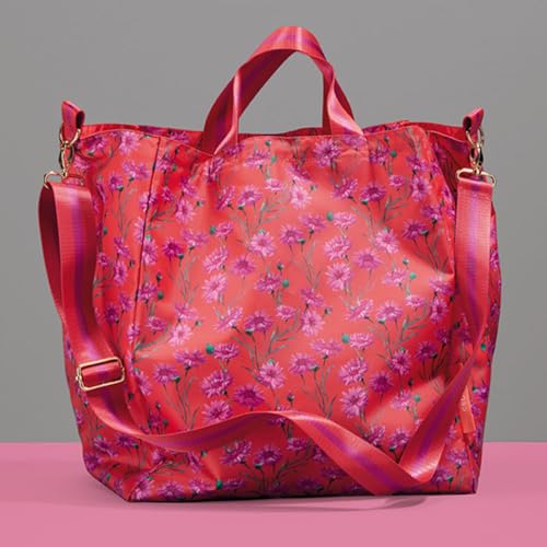 cedon-easy-shopper-bag-pink-bloom-einkaufstasche-34-x-38-x-24-cm image 4