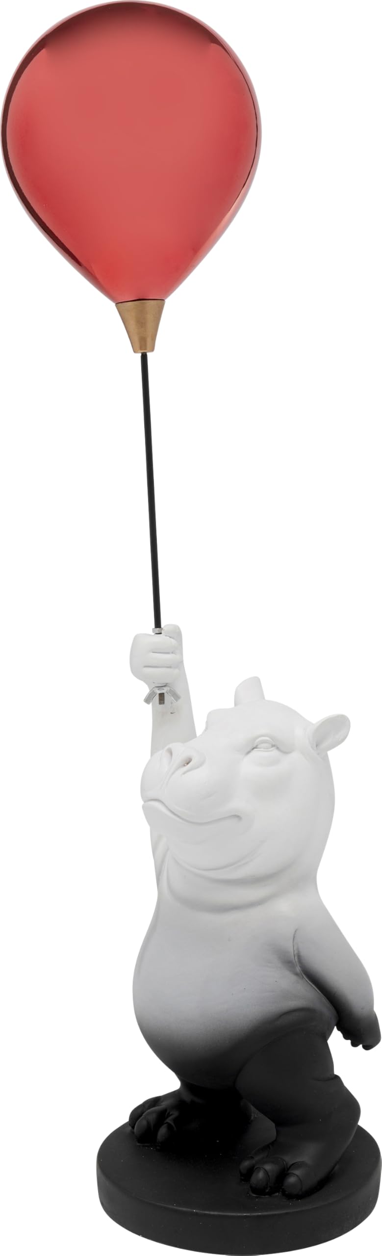 kare-design-dekofigur-balloon-hippo-69x24x18-cm-nilpferd-mehrfarbig image 4