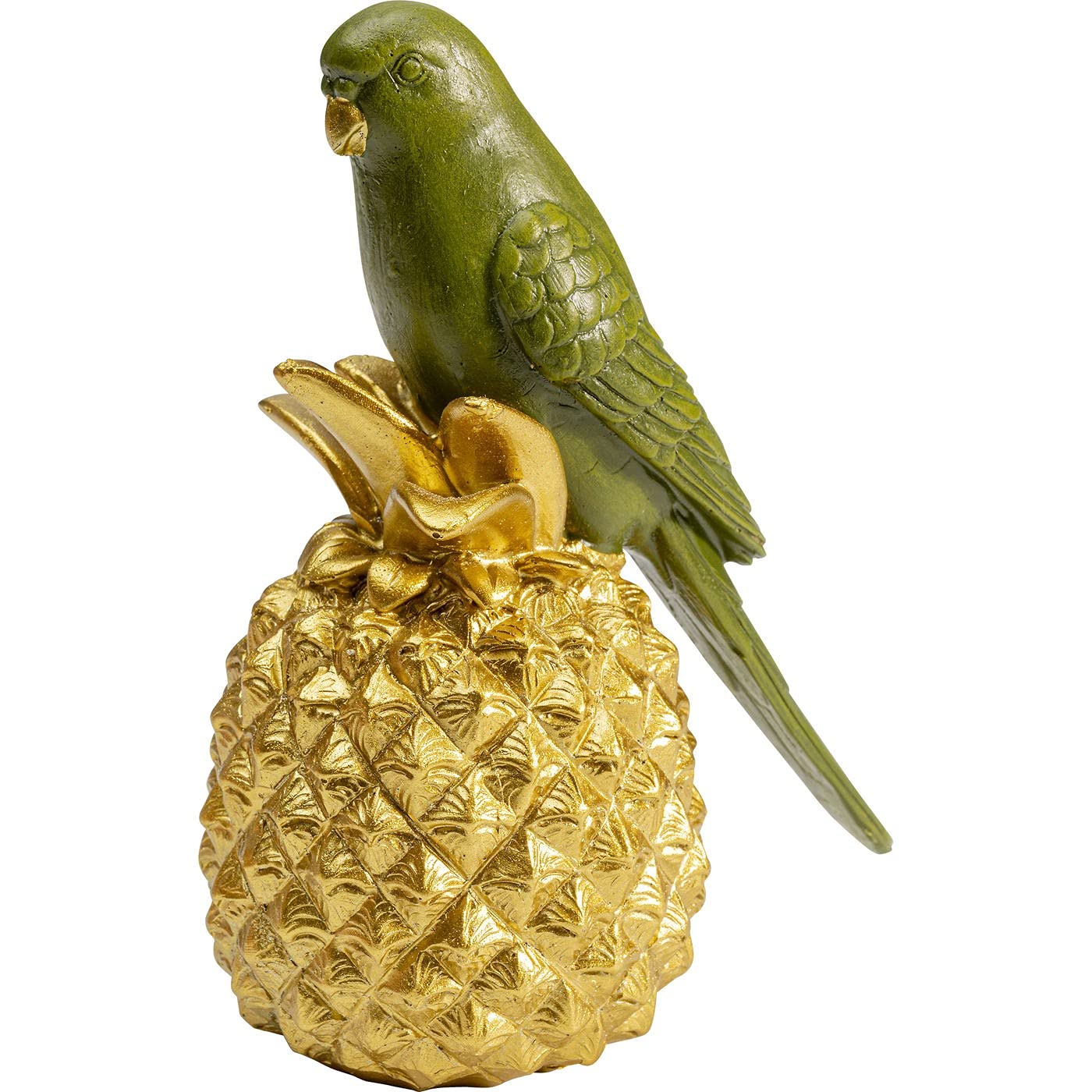 kare-design-parrot-friends-deko-figur-vogel-37-cm-gold-gr-n image 6