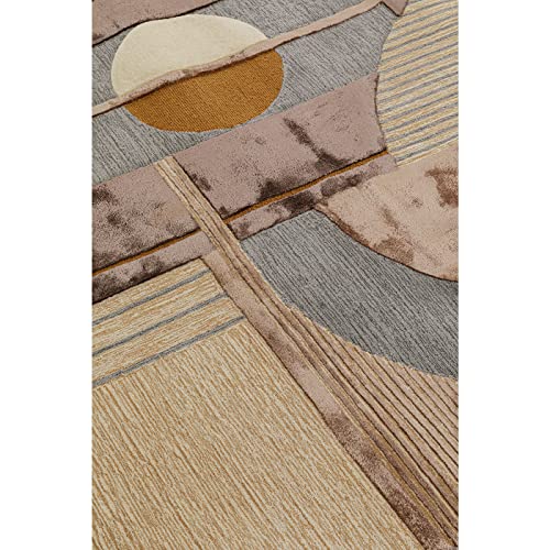 kare-design-teppich-cubic-creme-beere-170x240-cm-wolle-viskose image 4
