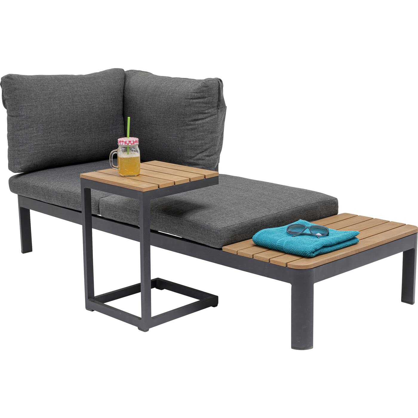 kare-design-happy-day-recamiere-rechts-braun-schwarz-outdoor-liege-63x166x66-cm image 5