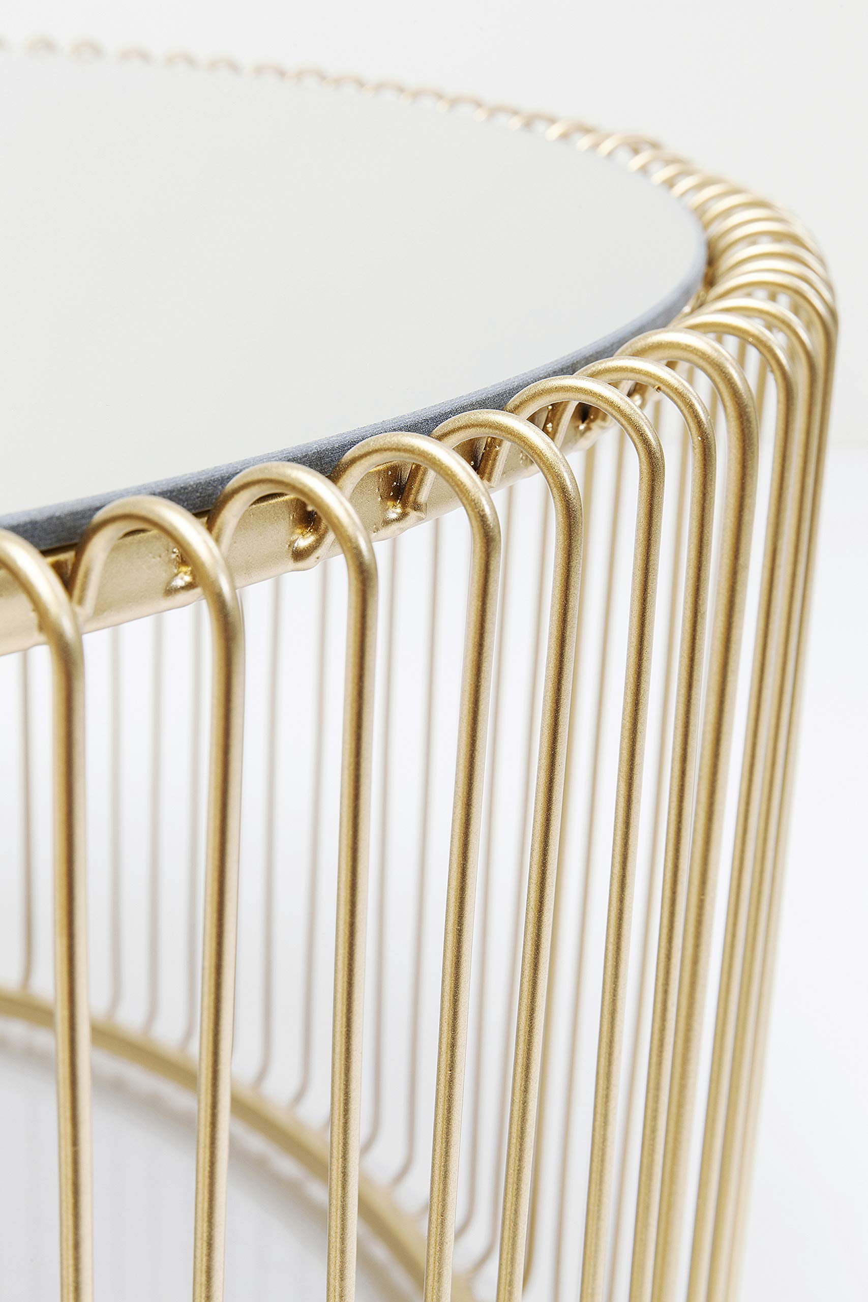 kare-design-wire-uno-couchtisch-brass-rund-80-cm-glasplatte image 3