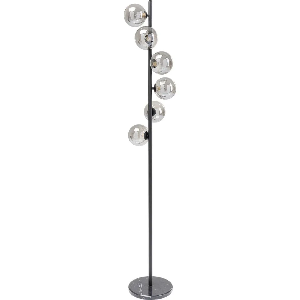 kare-design-stehleuchte-scala-balls-schwarz-6-flammige-glas-kugel-stehlampe-161- image 1