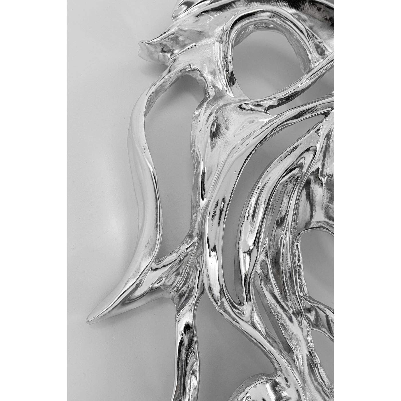 kare-design-wanddeko-l-wenkopf-silberfarben-47x42x24-cm image 5