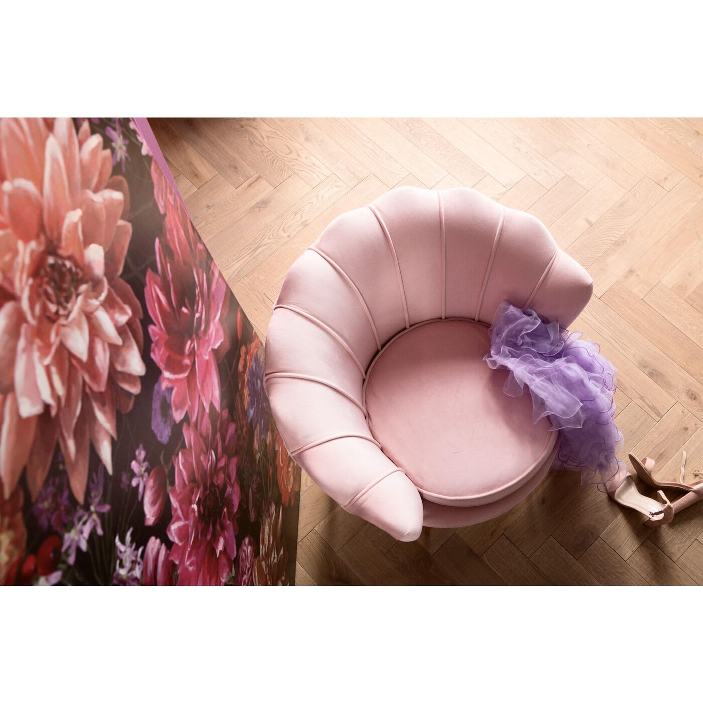 kare-design-bild-touched-flower-bouquet-pink-xxl-leinwand-200x140-cm-mit-acryl-v image 5