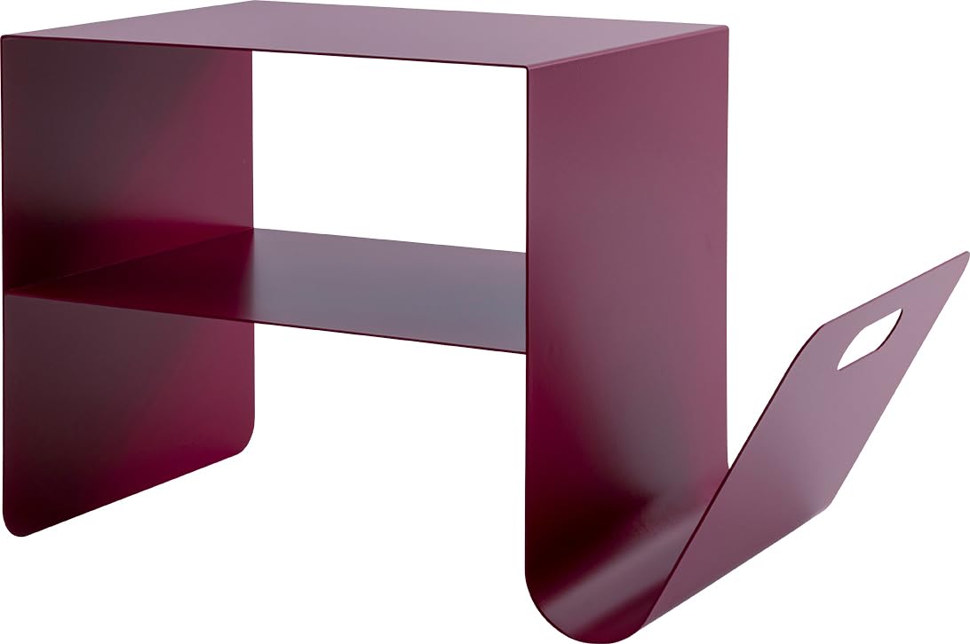 kare-design-beistelltisch-lounge-news-berry-pink-65x37x42-cm-couchtisch-mit-zeit image 7