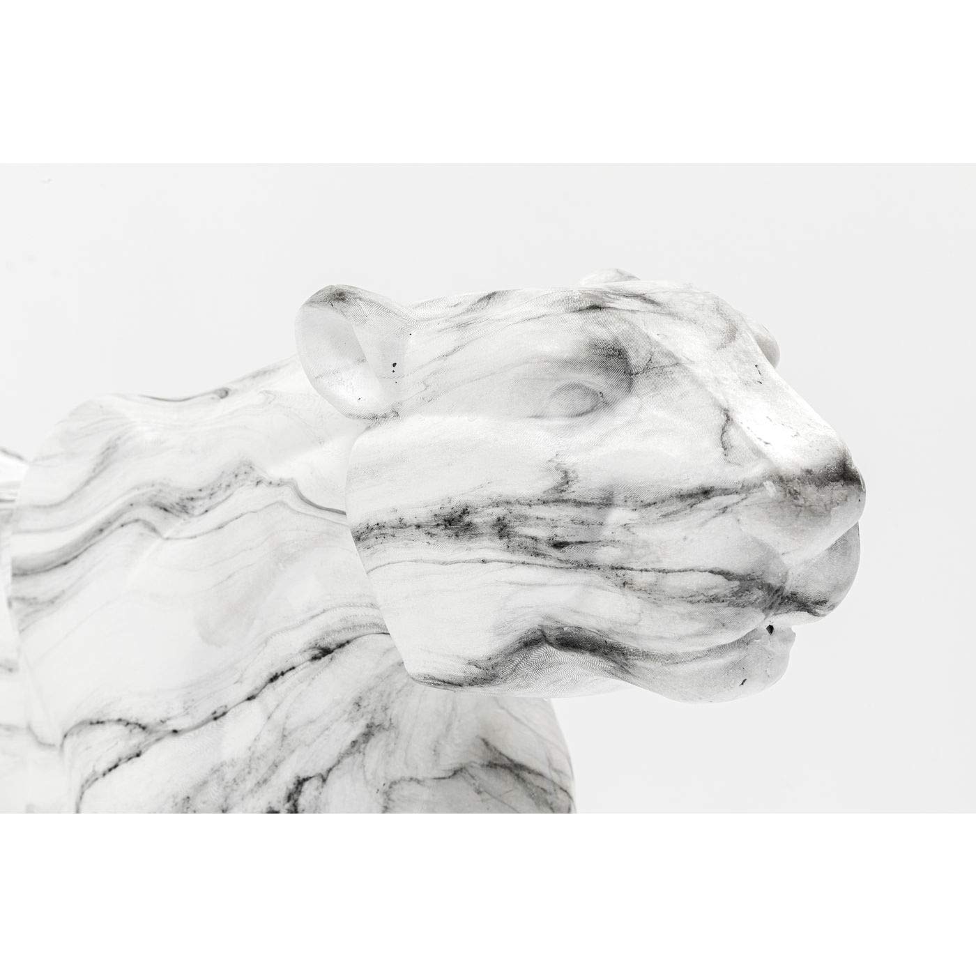 kare-design-leopard-marble-deko-objekt-129-cm-xl-fiberglas-figur-silber image 6