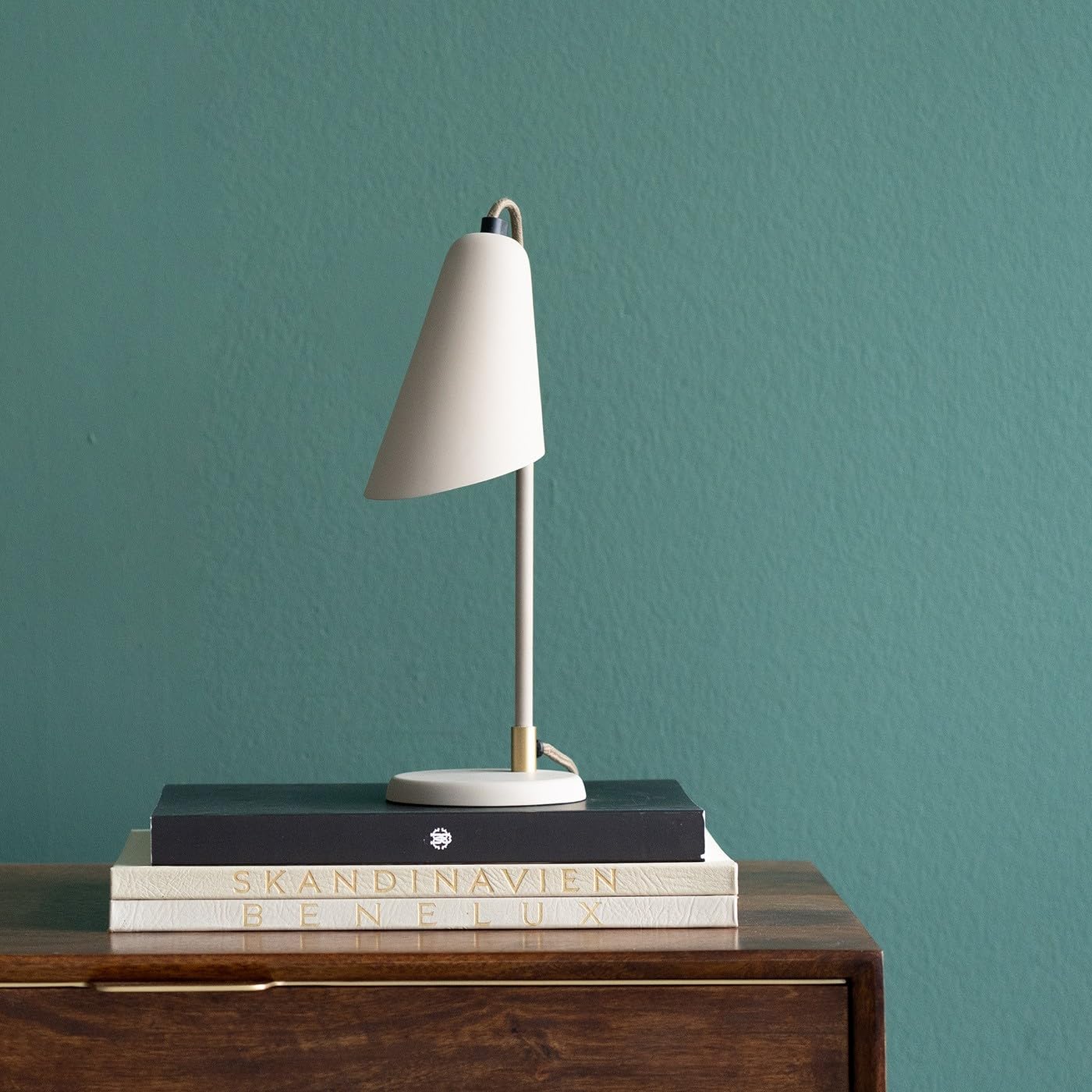 kare-design-tischlampe-mira-beige-skandi-tischleuchte-stahl-32x11x12-cm-e14 image 2