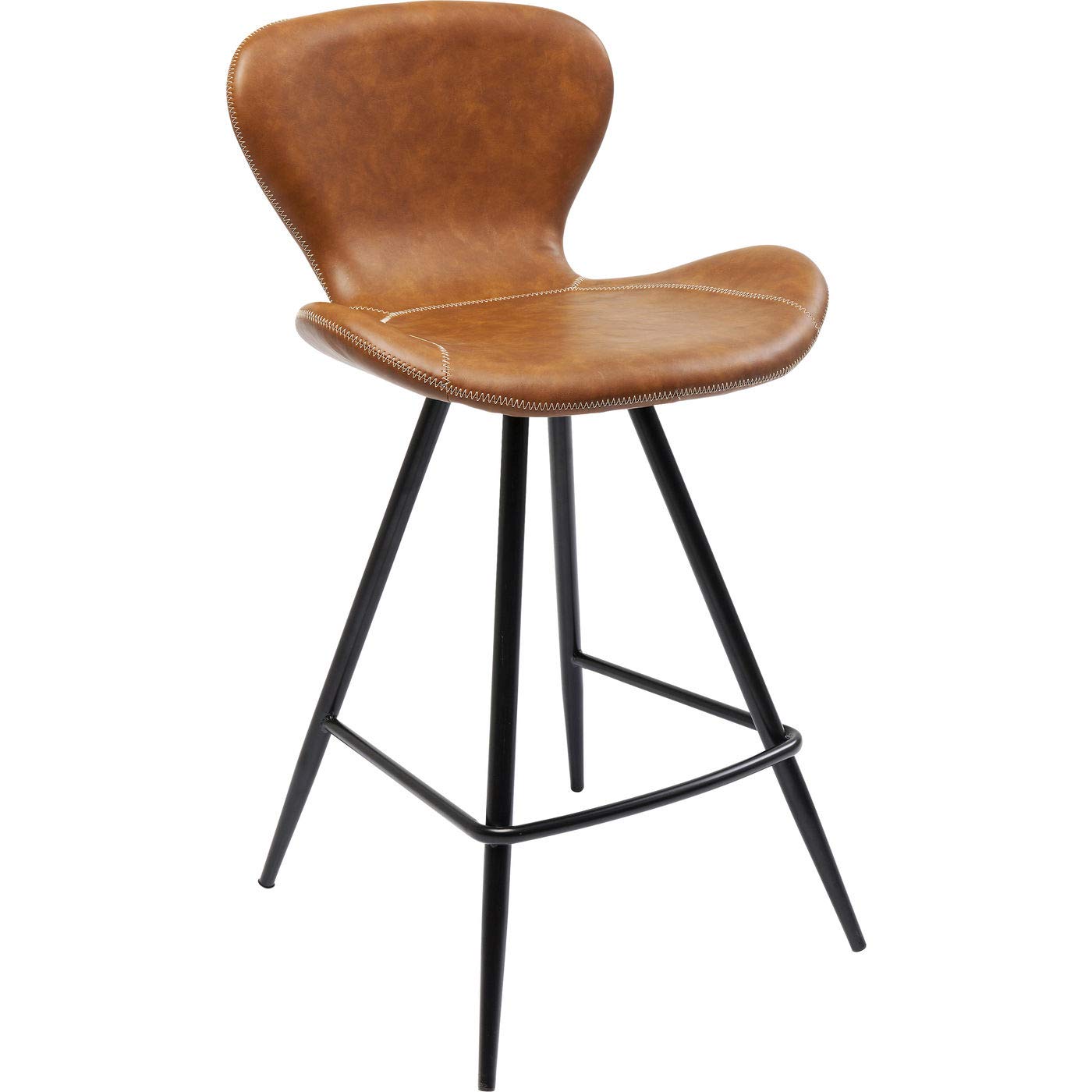 kare-design-barhocker-rusty-91x53x53cm-barstuhl-braun-lederoptik image 5