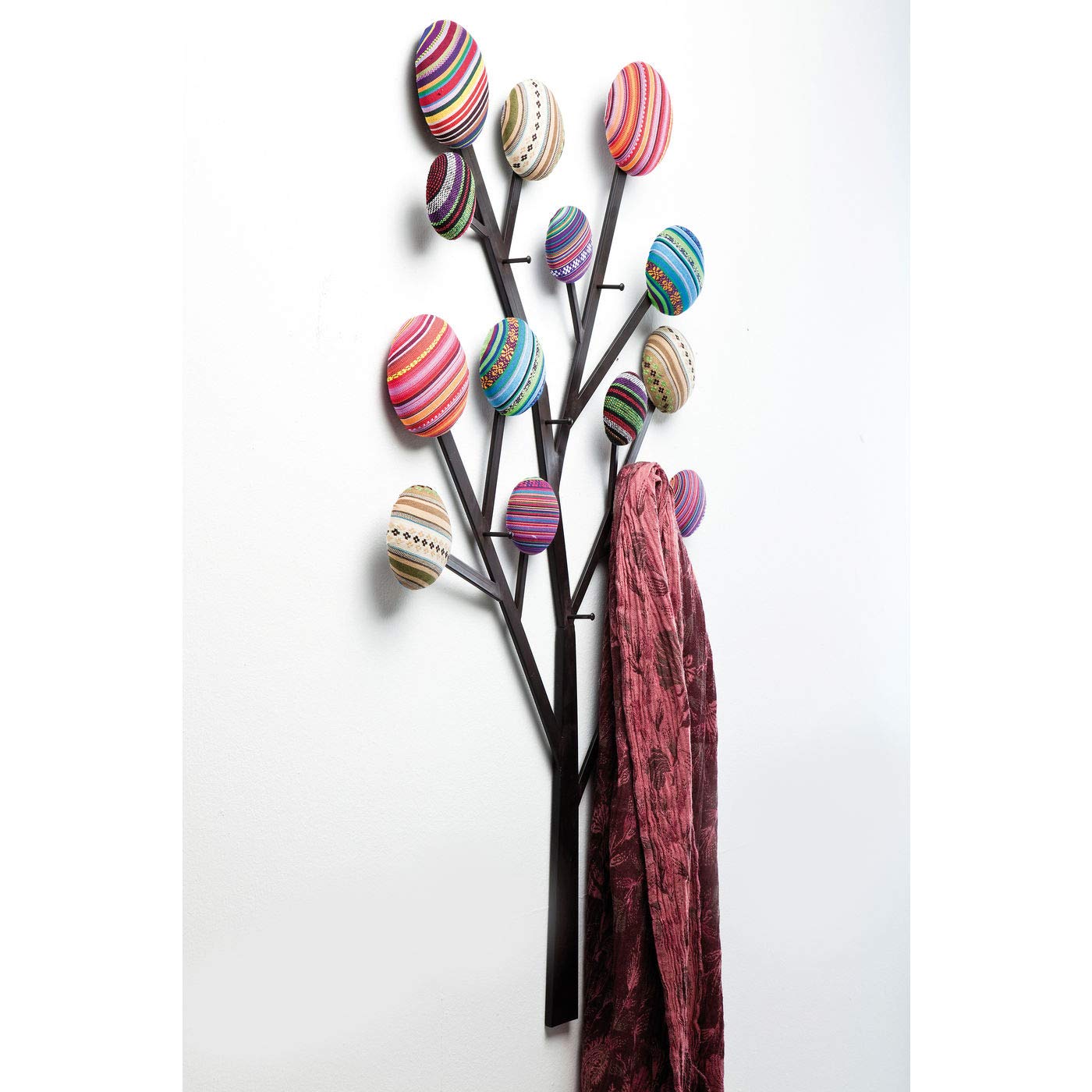 kare-design-wandgarderobe-bubble-tree-mehrfarbig-garderobenleiste-mit-6-haken-11 image 7