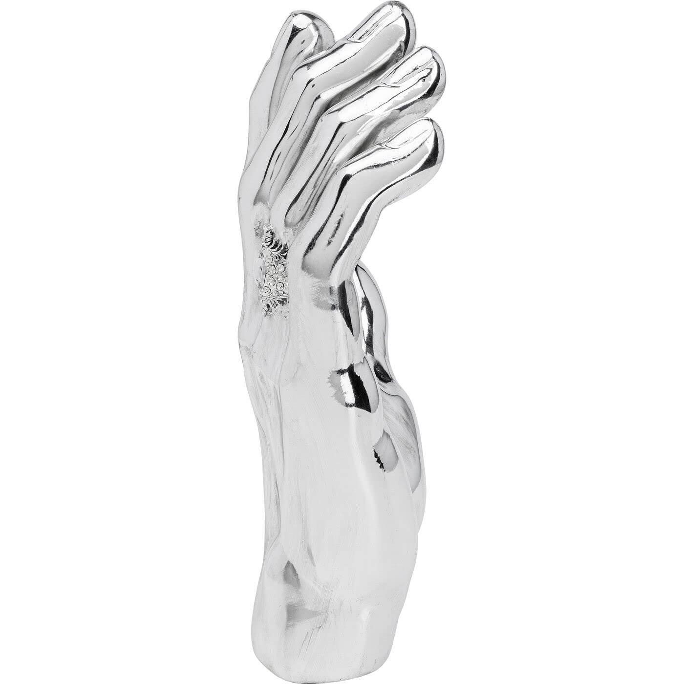 kare-design-deko-objekt-mano-diamond-ring-silber-35cm image 3