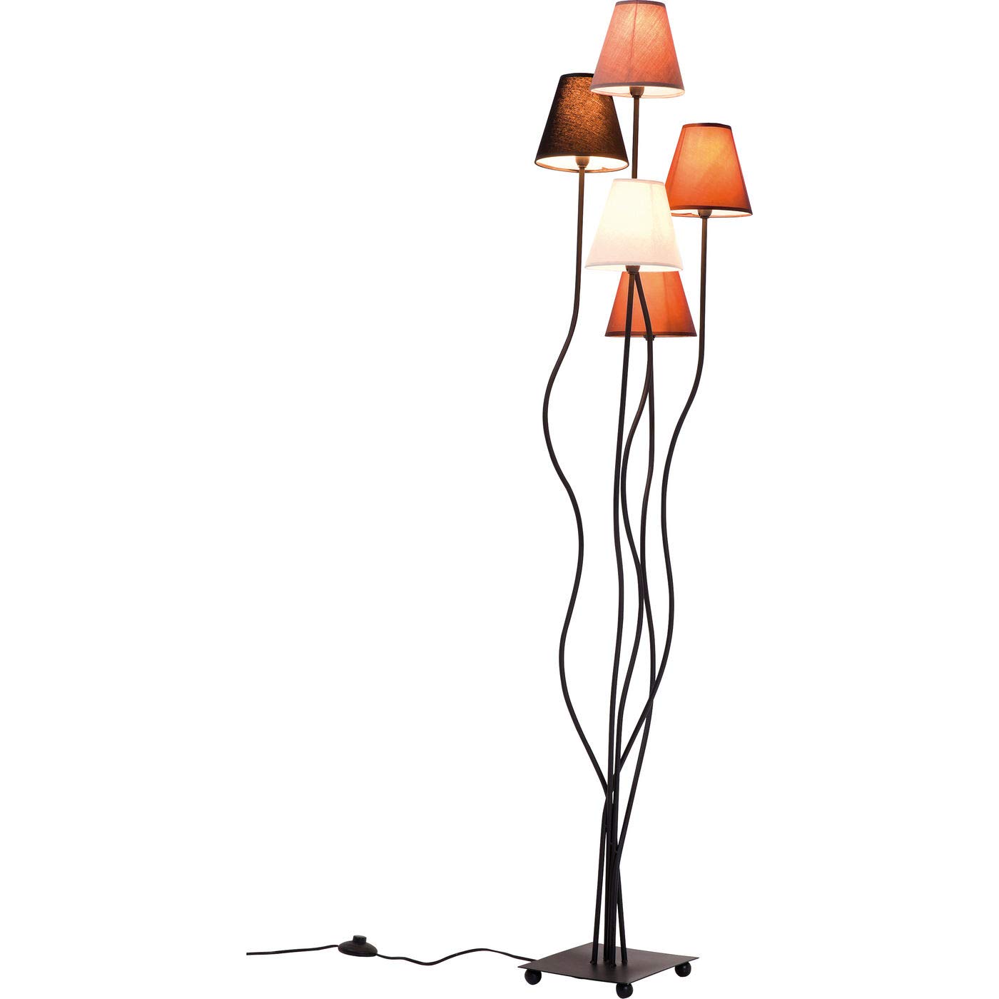 kare-design-flexible-mocca-stehleuchte-schwarz-braun-130x50x18-cm image 6