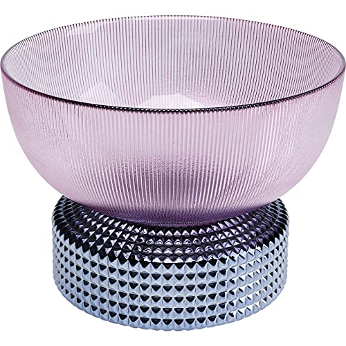 kare-design-vase-marvelous-duo-blau-rot-glas-28cm-handgefertigt image 7