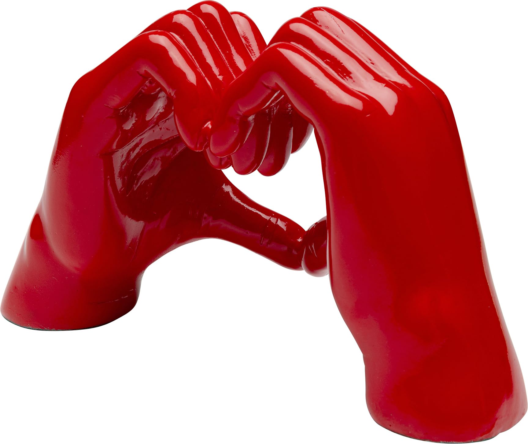 kare-design-deko-objekt-heart-hands-rot-12x20x8-cm image 3