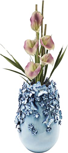 kare-design-butterflies-deko-vase-hellblau-keramik-35-cm image 8