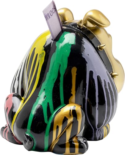 kare-design-spardose-mad-dog-spardose-23-cm-mehrfarbig-graffiti-hund-handbemalt image 8