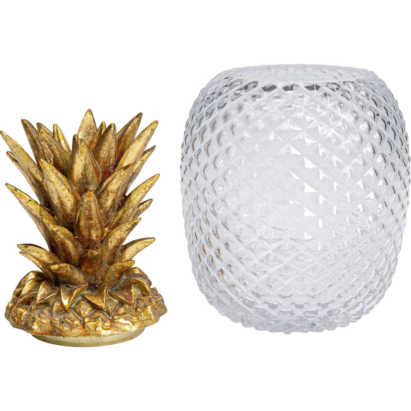 kare-design-deko-dose-pineapple-gold-31-cm-ananas-aufbewahrungsdose-aus-glas-mit image 4