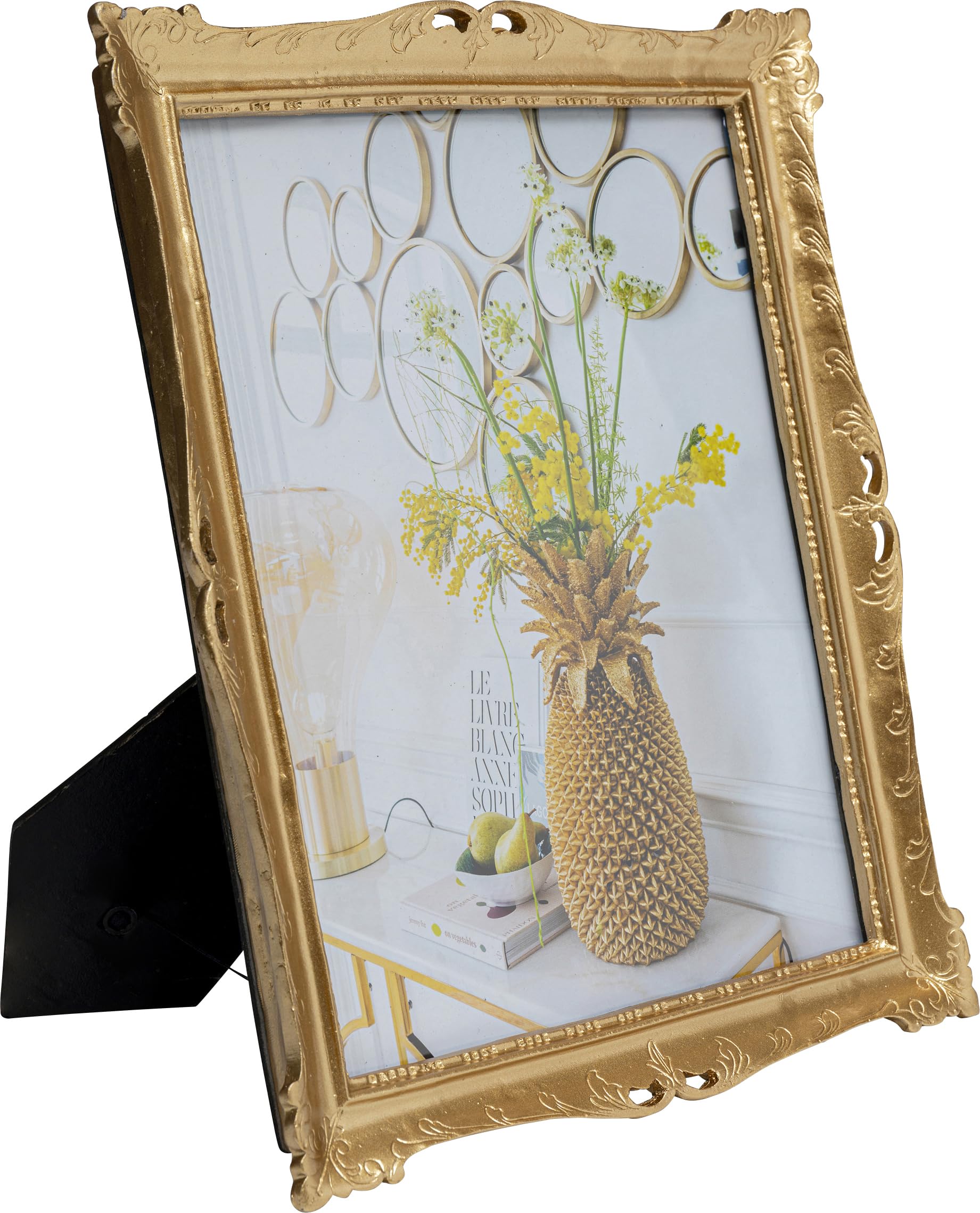 kare-design-bilderrahmen-antique-gold-25x30-cm-handgefertigt image 5