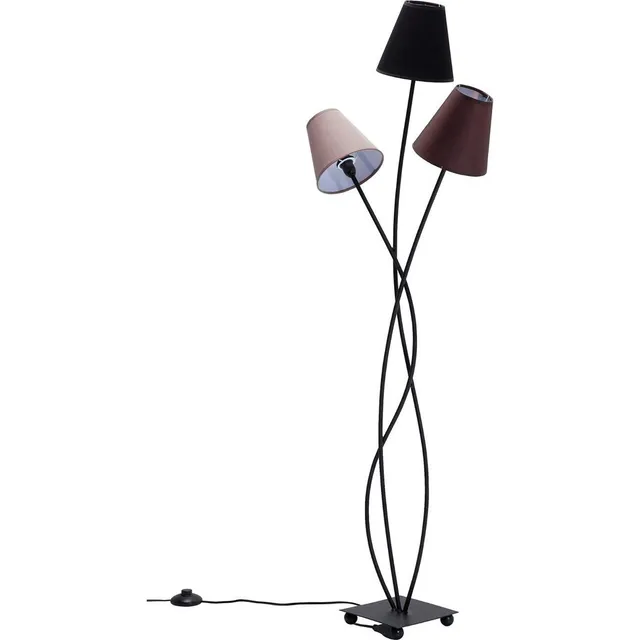 kare-design-flexible-mocca-stehleuchte-schwarz-braun-130x50x18-cm image 1