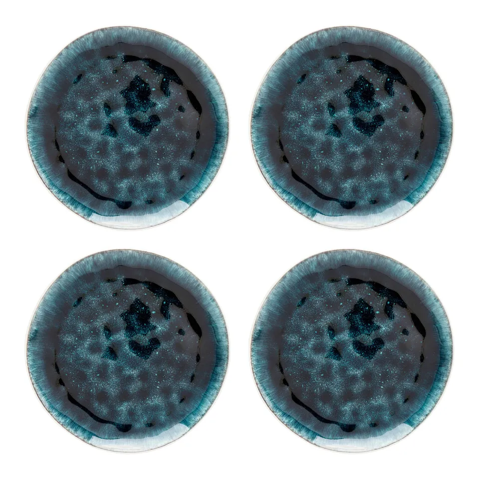 kare-design-teller-azur-essteller-set-4-teilig-blau-21-cm-steingut image 1