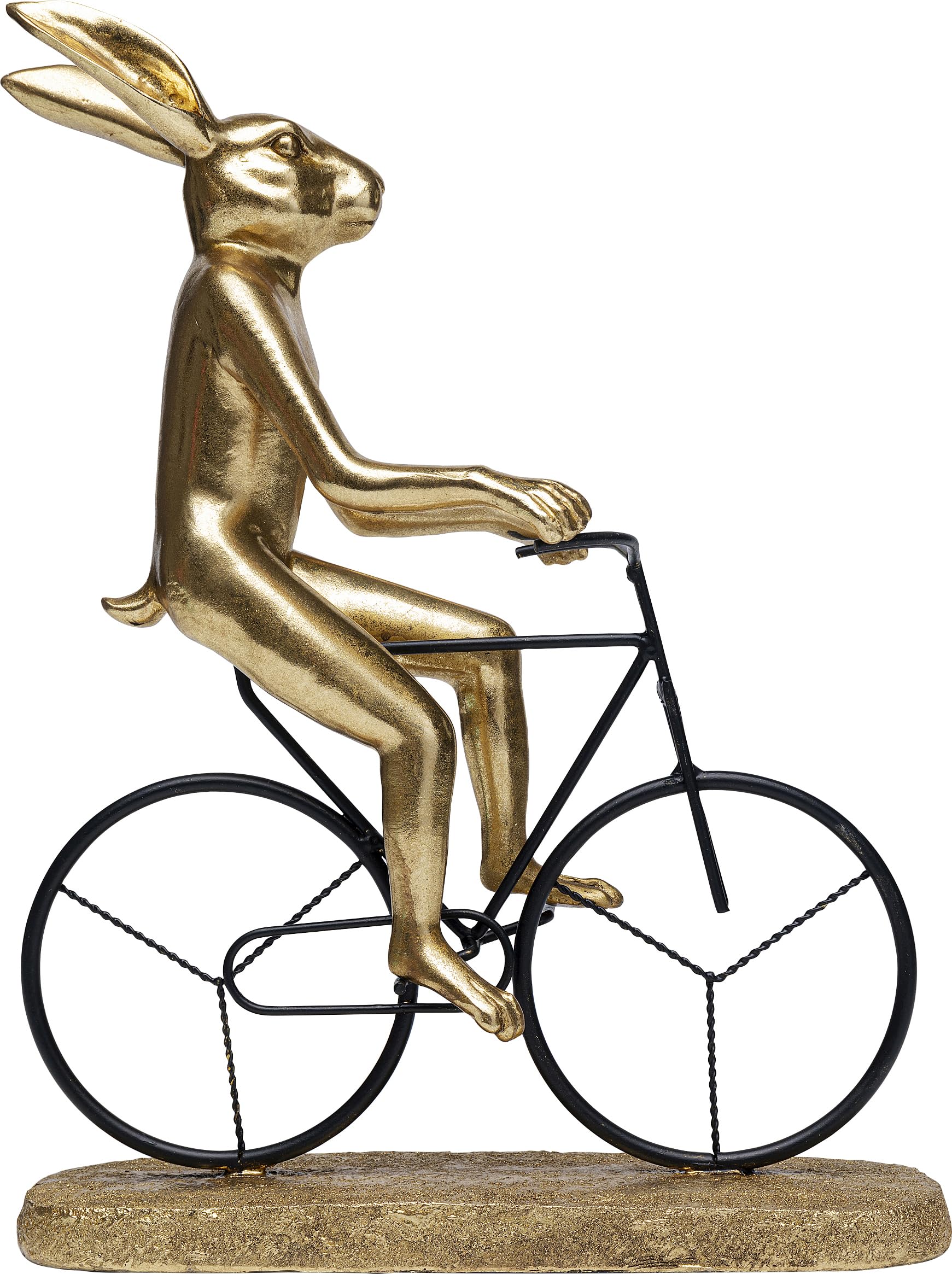 kare-design-tandem-rabbits-deko-objekt-gold-34x42-5x10-5-cm image 8